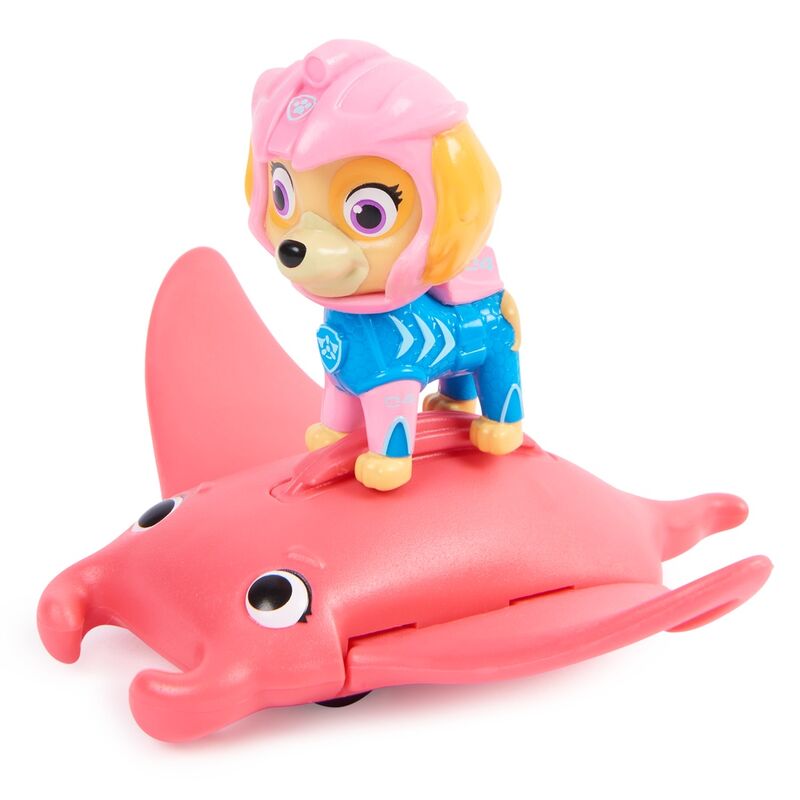 Imagen 3 - Blister 2 Figuras Skye Aqua Pups Patrulla Canina Paw Patrol