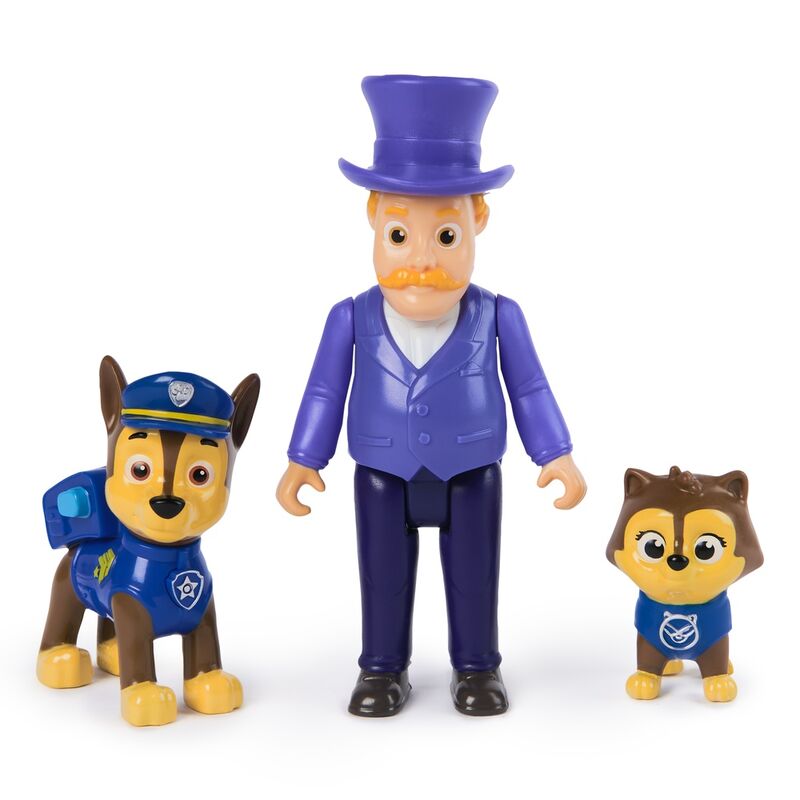 Imagen 3 de Blister 2 Figuras Chase Hero Pup Patrulla Canina Paw Patrol