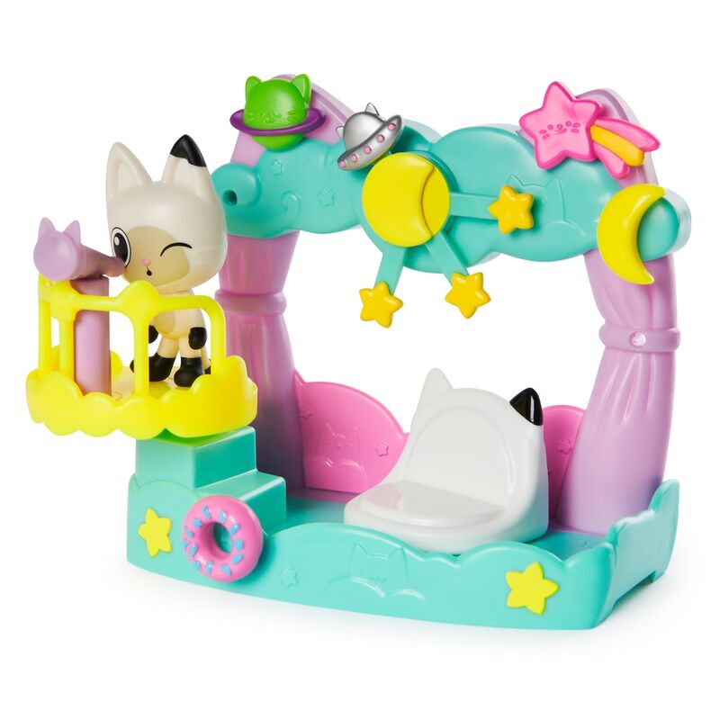 Imagen 3 - Playset Balcon Pandy Paws La Casa De Muñecas De Gabby