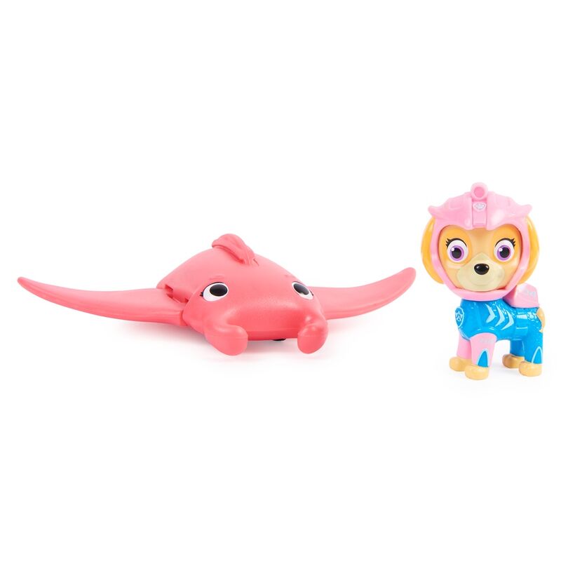 Imagen 4 - Blister 2 Figuras Skye Aqua Pups Patrulla Canina Paw Patrol
