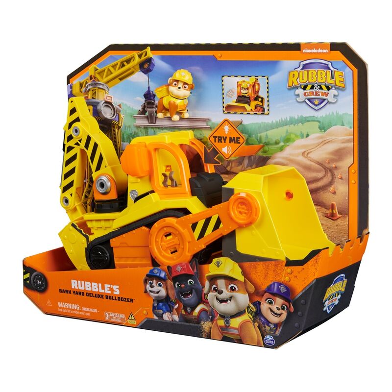 Imagen 4 - Vehiculo Deluxe Equipo Rubble Patrulla Canina Paw Patrol