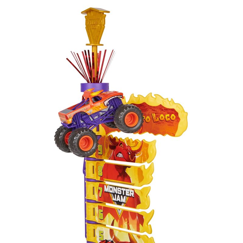 Imagen 4 de Playset Toro Loco Big Air Challenge Monster Jam