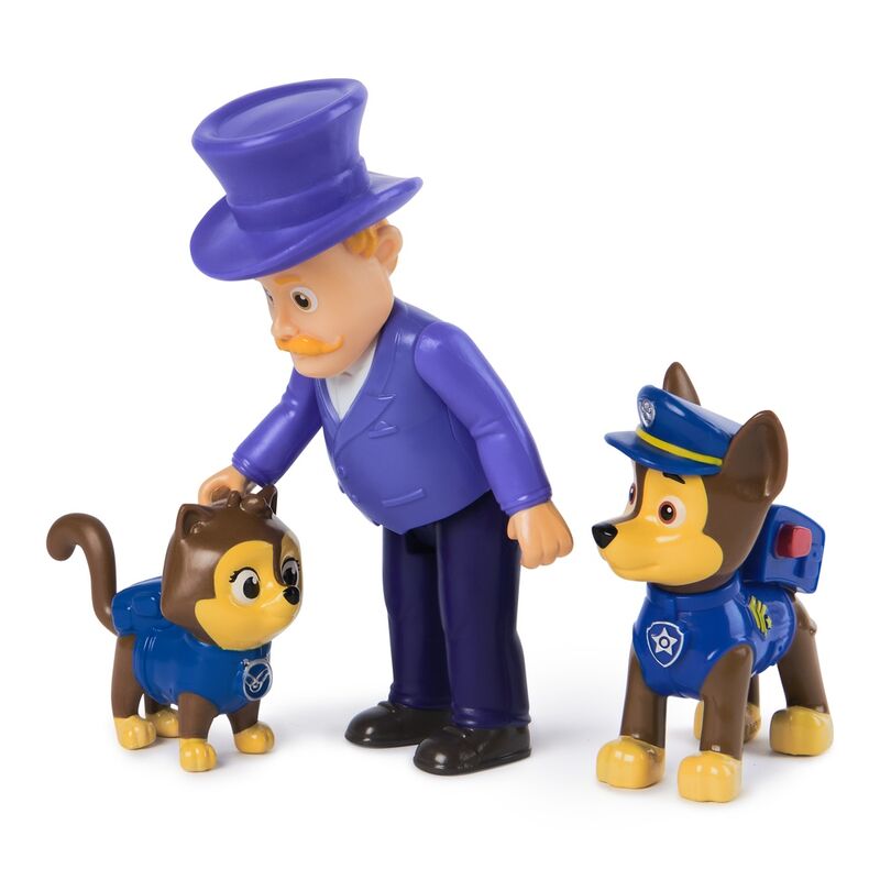 Imagen 4 de Blister 2 Figuras Chase Hero Pup Patrulla Canina Paw Patrol