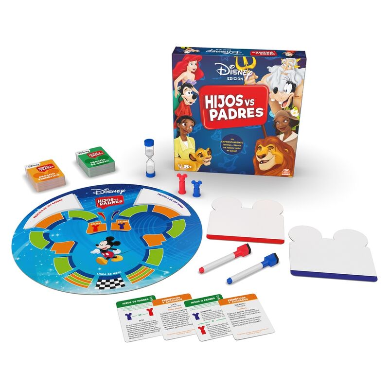 Imagen 4 - Juego De Mesa Hijos Contra Padres Edicion Disney Español