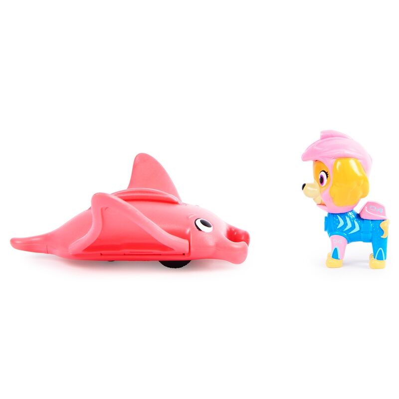 Imagen 5 - Blister 2 Figuras Skye Aqua Pups Patrulla Canina Paw Patrol
