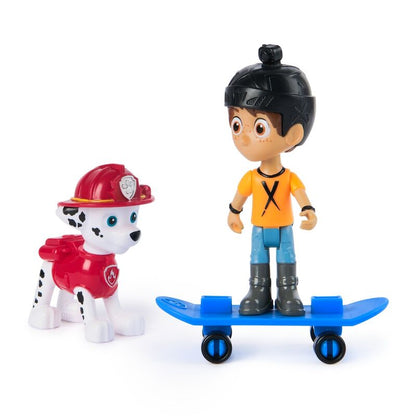 Imagen 5 de Blister 2 Figuras Marshall Hero Pup Patrulla Canina Paw Patrol