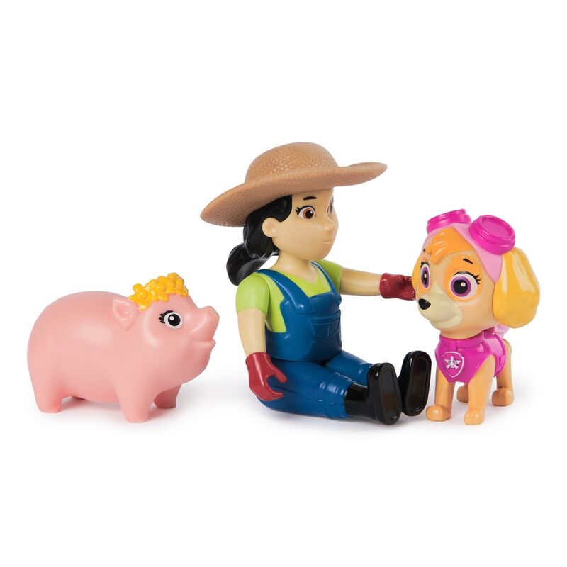 Imagen 5 de Blister 2 Figuras Skye Hero Pup Patrulla Canina Paw Patrol