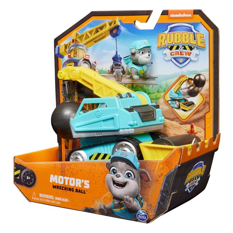 Imagen 5 de Vehiculo Clasico Motor Equipo Rubble Patrulla Canina Paw Patrol