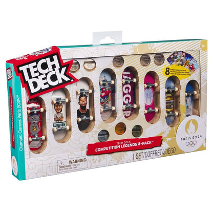 Imagen 5 de Blister 8 Monopatines Skate Olimpicos Tech Deck