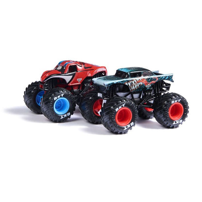 Imagen 5 de Blister 2 Coches Iron Man Vs War Machine Marvel Monster Jam