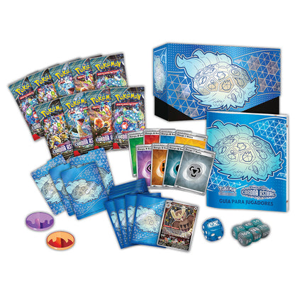 Imagen 2 de Estuche Entrenador Elite Corona Astral Escarlata & Purpura Pokemon Español