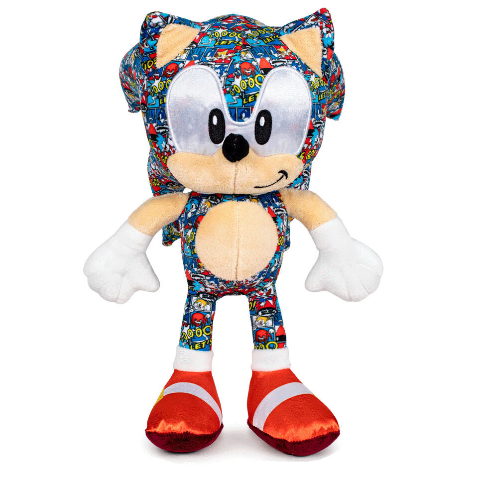 Imagen 1 de Peluche Sonic Mix Comic Sonic The Hedgehog 30Cm