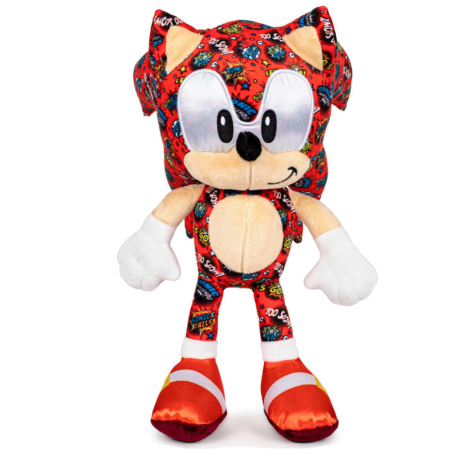 Imagen 1 de Peluche Sonic Red Comic Sonic The Hedgehog 30Cm