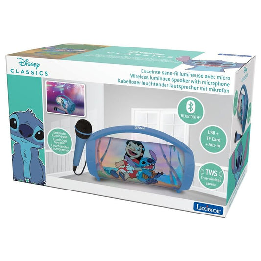 Imagen de Altavoz Con Microfono Bluetooth Stitch Disney parte de nuestra colección en Espadas y más, sitio oficial.