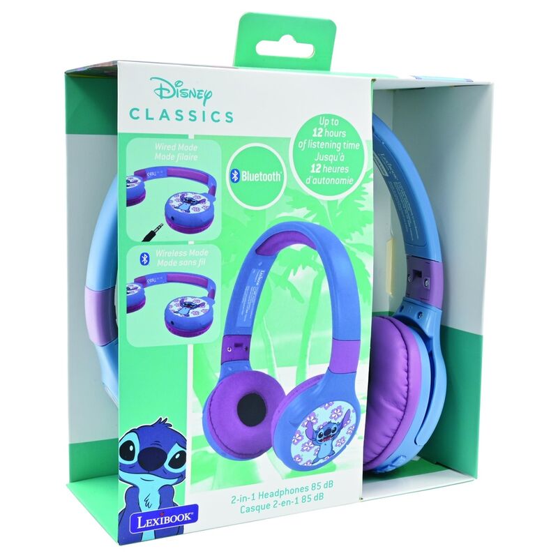 Imagen 1 de Auriculares Inalambricos Bluetooth Stitch Disney