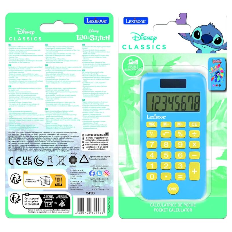 Imagen 2 de Calculadora Stitch Disney