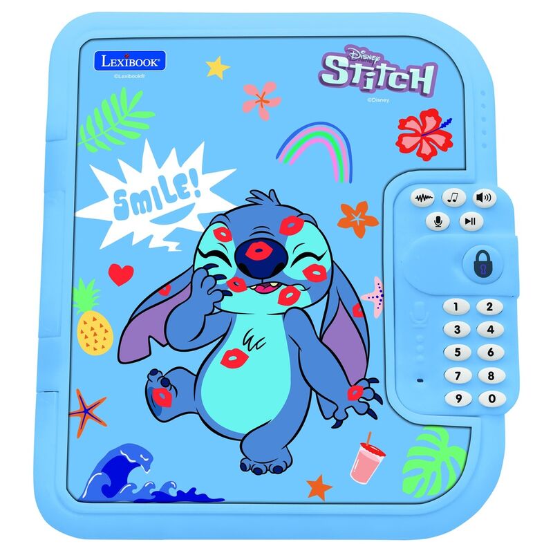 Imagen de Diario Secreto Electronico Stitch Disney parte de nuestra colección en Espadas y más, sitio oficial.