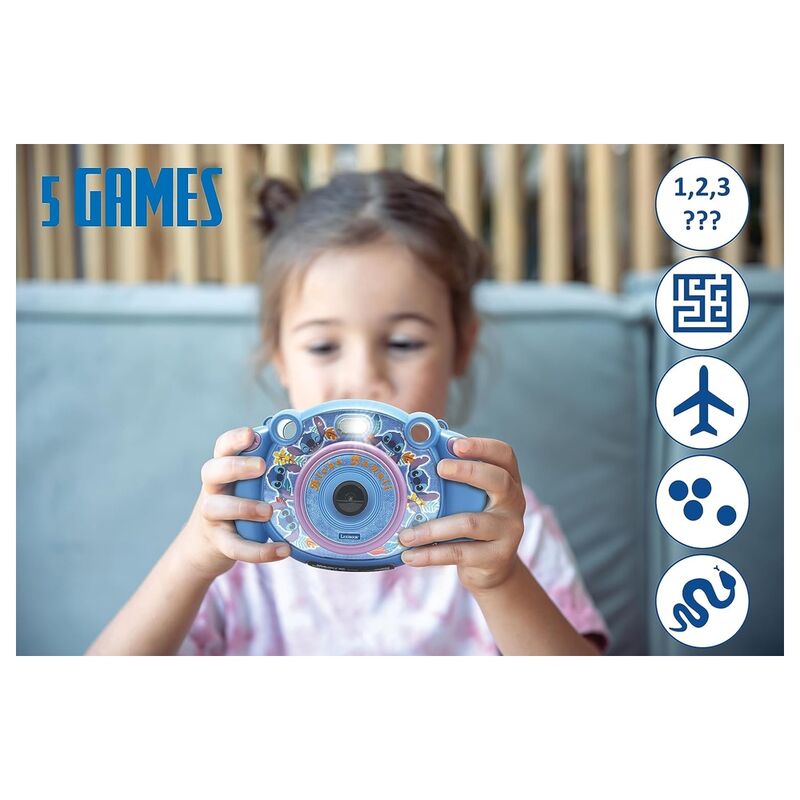 Imagen de Camara Fotos Digital Stitch Disney parte de nuestra colección en Espadas y más, sitio oficial.