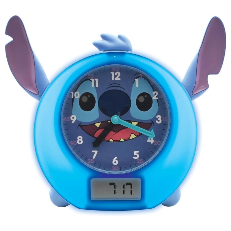 Imagen 3 de Reloj Educativo Cuentacuentos Y Luces Stitch Disney Ingles