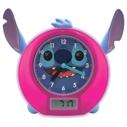 Imagen 4 de Reloj Educativo Cuentacuentos Y Luces Stitch Disney Ingles