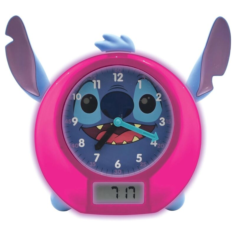 Imagen 4 de Reloj Educativo Cuentacuentos Y Luces Stitch Disney Ingles