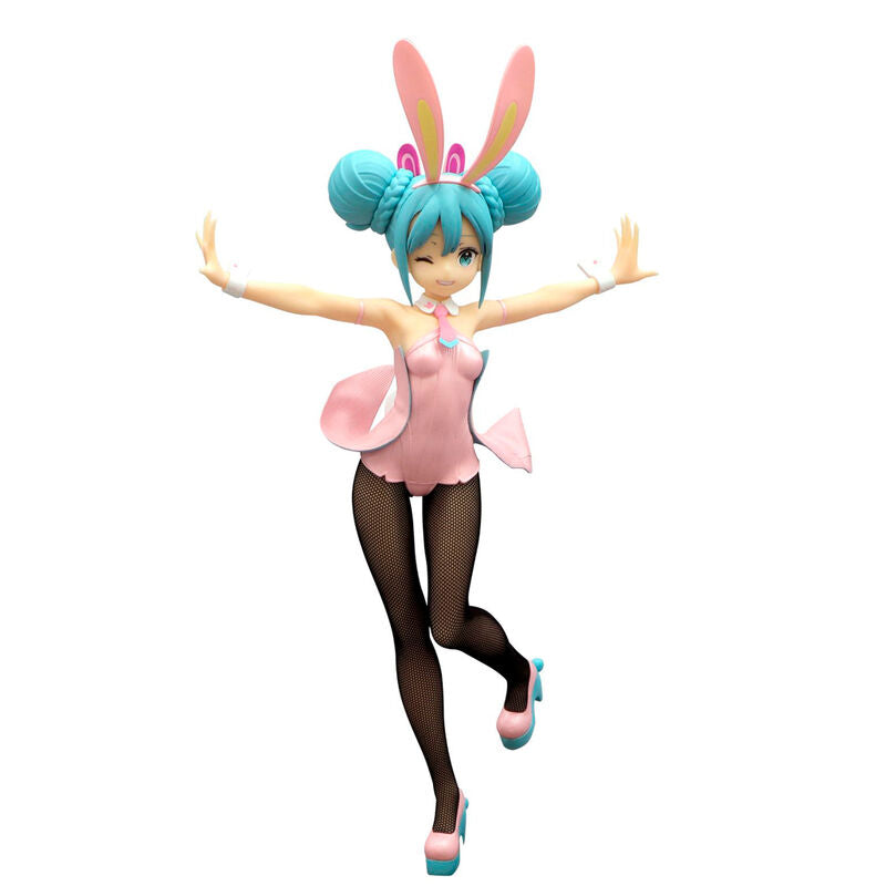 Imagen 1 - Figura Hatsune Miku Wink Pearl Pink Bicute Bunnies Hatsune Miku 30Cm