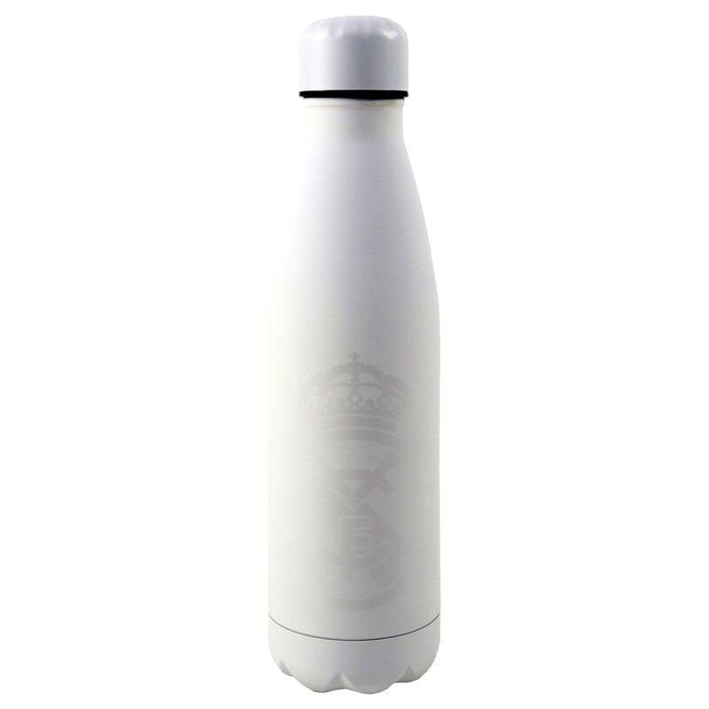 Imagen 1 de Botella Blanca Acero Inoxidable Real Madrid 600Ml