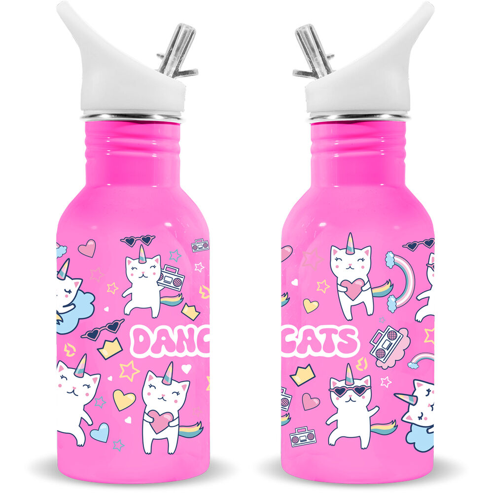 Imagen 2 - Cantimplora Acero Inoxidable Gatos Bailarines Water Revolution 500Ml