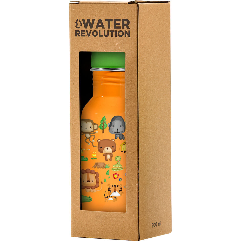 Imagen 1 - Cantimplora Acero Inoxidable Jungla Water Revolution 500Ml