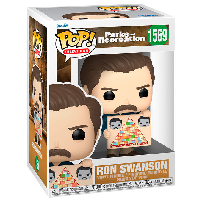 Imagen 1 - Figura Pop Parks And Recreation Ron Swanson