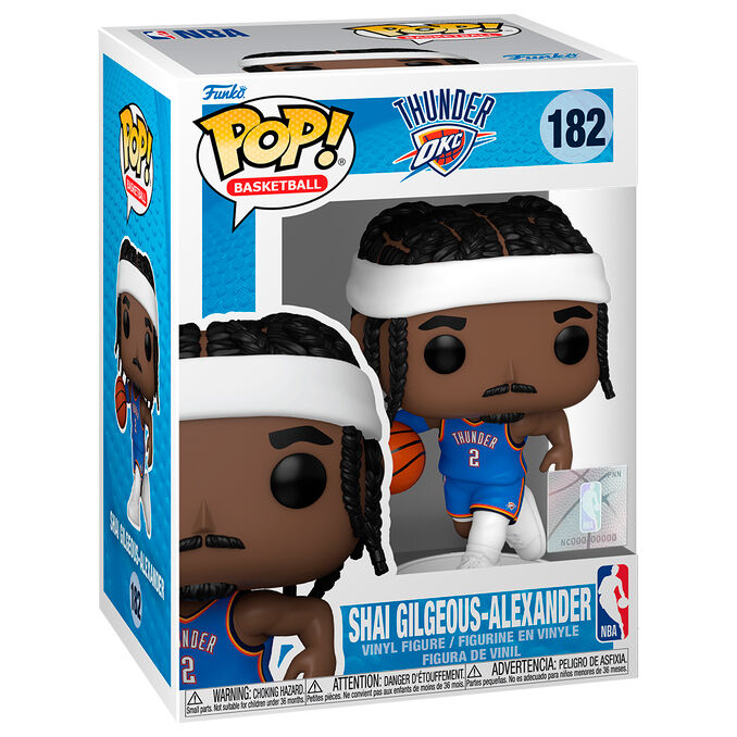 Imagen 1 de Figura Pop Nba Thunder Okc Shai Gilgeous Alexander