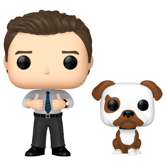 Imagen 2 - Figura Pop Parks And Recreation Chris Traeger With Champion