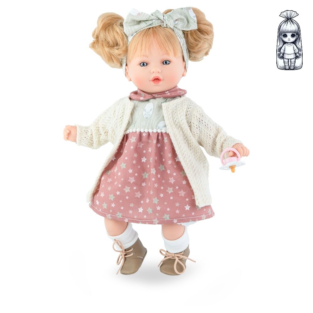 Imagen 1 - Muñeco Petite Winter Niña 40Cm