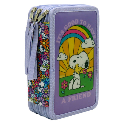Imagen 1 de Plumier Snoopy Triple