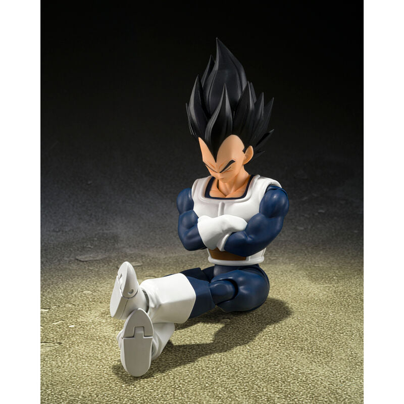 Imagen 2 - Figura S.h Figuarts Vegeta Old Vattle Clothes Dragon Ball Z 14Cm