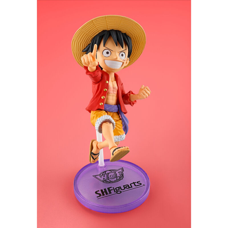 Imagen 3 - Figura S.h Figuarts Monkey D. Luffy World Collectable One Piece 7,5Cm