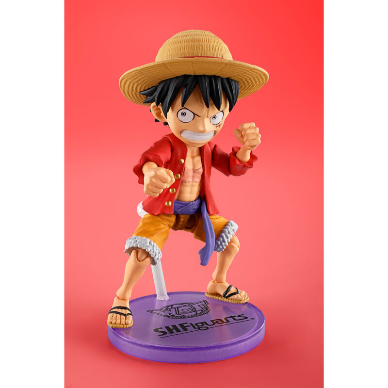 Imagen 4 - Figura S.h Figuarts Monkey D. Luffy World Collectable One Piece 7,5Cm