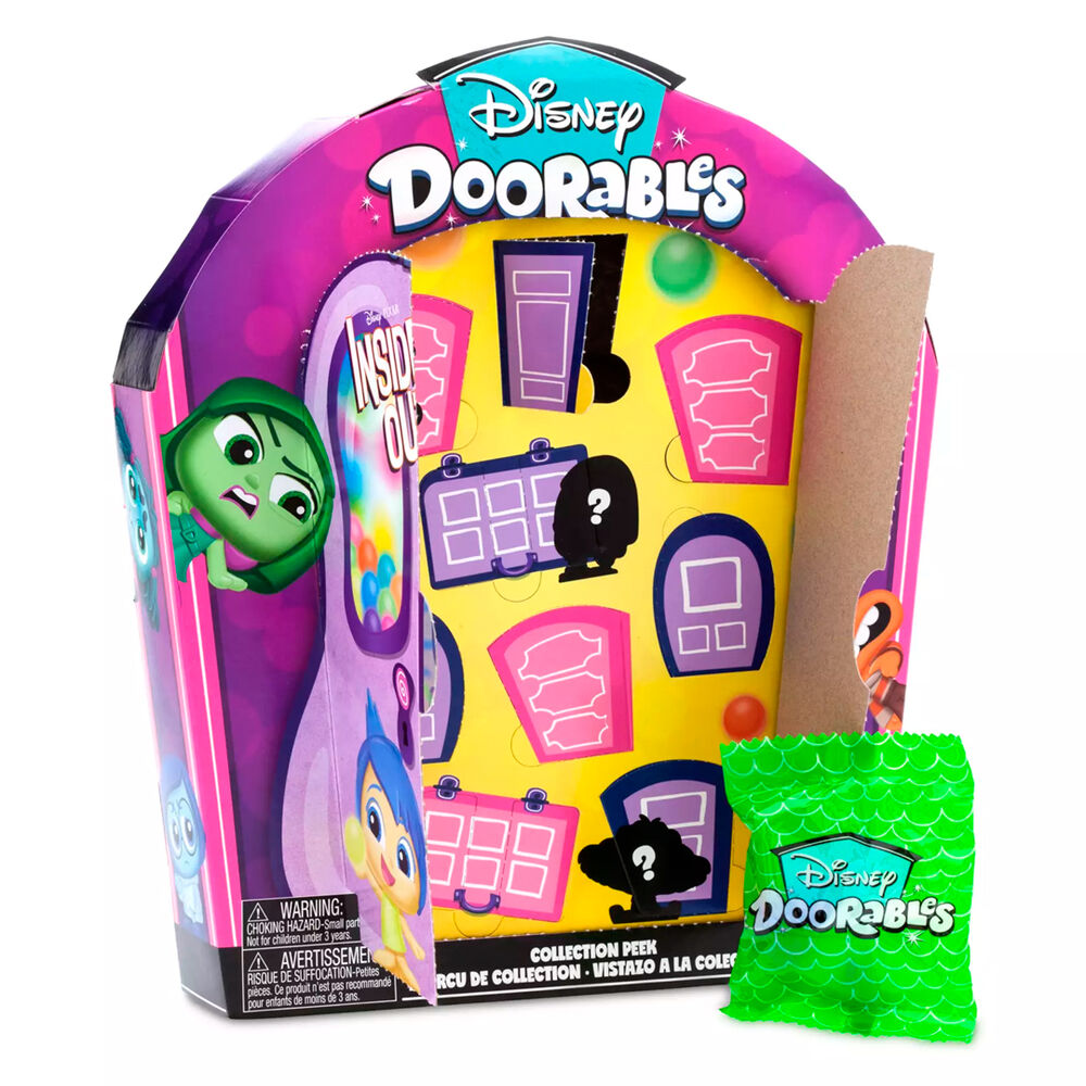 Imagen 1 de Set 9 Figuras Del Reves 2 Doorables Disney Pixar 4Cm