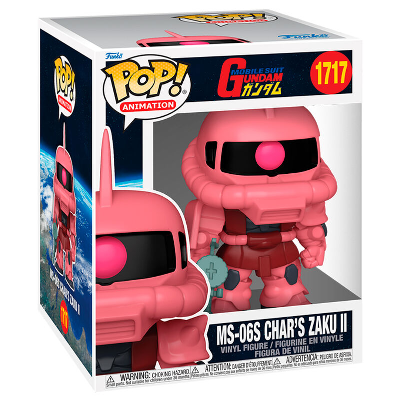 Imagen 2 de Figura Pop Super Mobile Suit Gundam Ms-06S Chars Zaku Ii