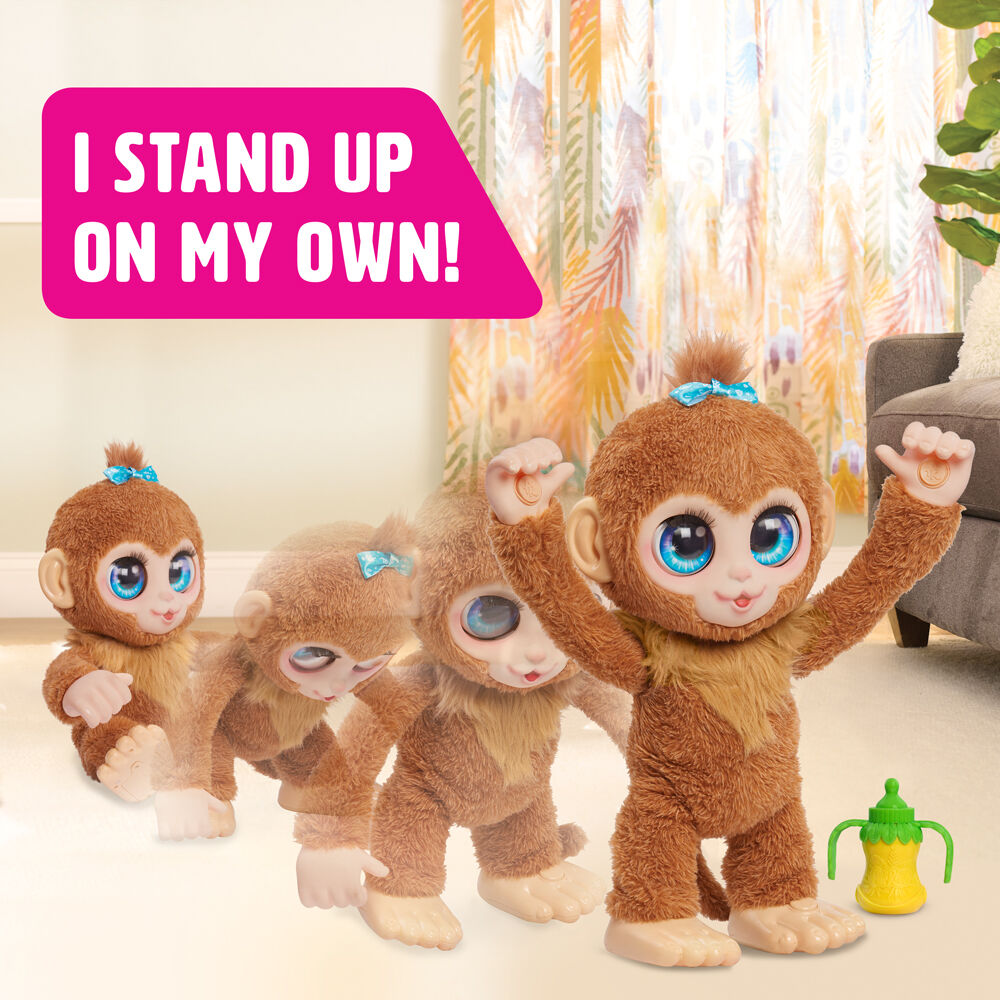 Imagen 3 - Peluche Interactivo Mono Peanut Jugueton Furreal