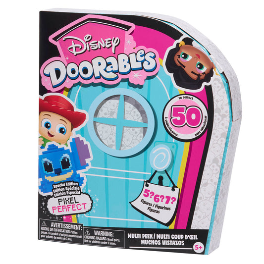 Imagen de Figuras Sorpresa Pixel Serie 12 Mini Peek Disney Doorables parte de nuestra colección en Espadas y más, sitio oficial.