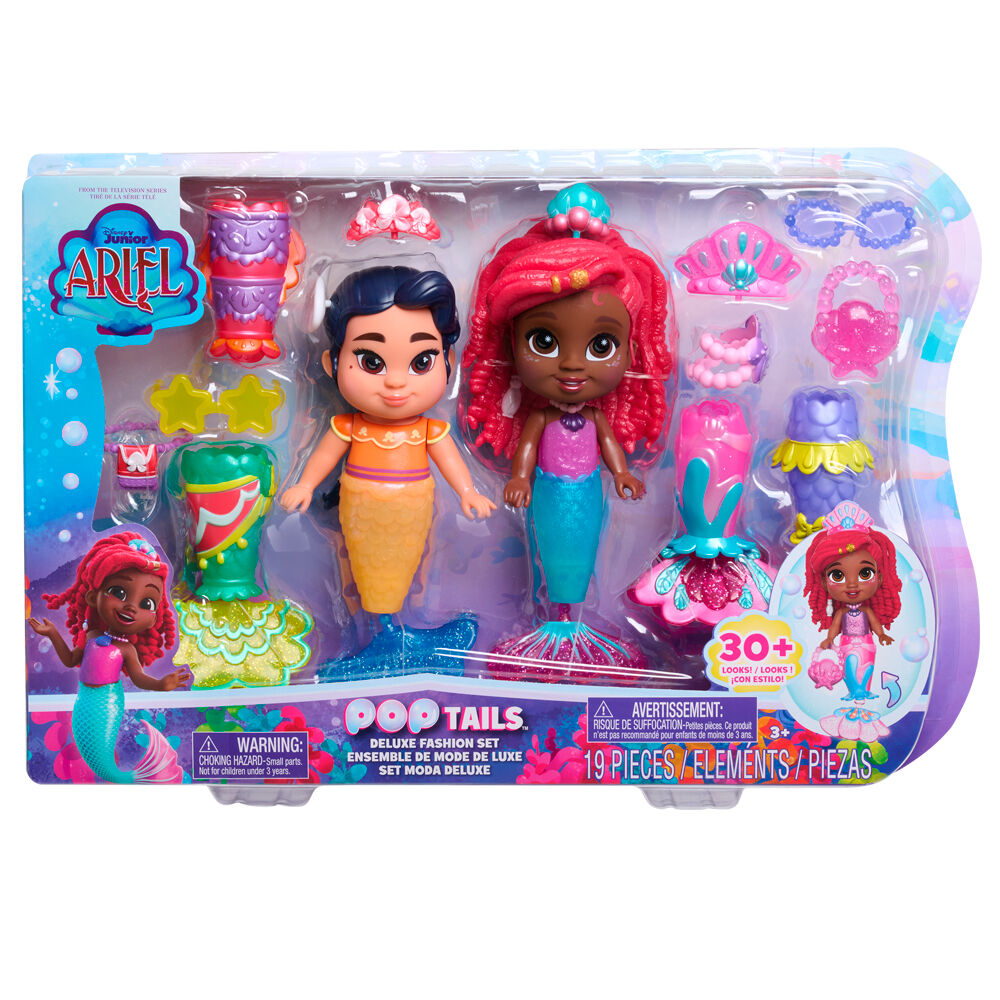 Imagen 3 de Muñeca Ariel + Lucia Ariel Disney 19Cm