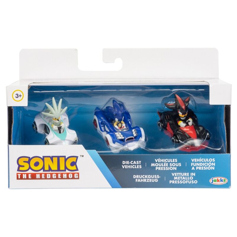 Imagen 1 de Blister 3 Vehiculos Sonic The Hedgehog