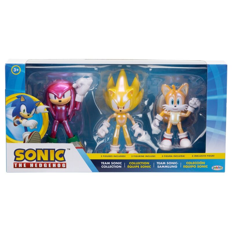 Imagen 1 de Blister 3 Figura Ultimate Team Up Sonic The Hedgehog 10Cm