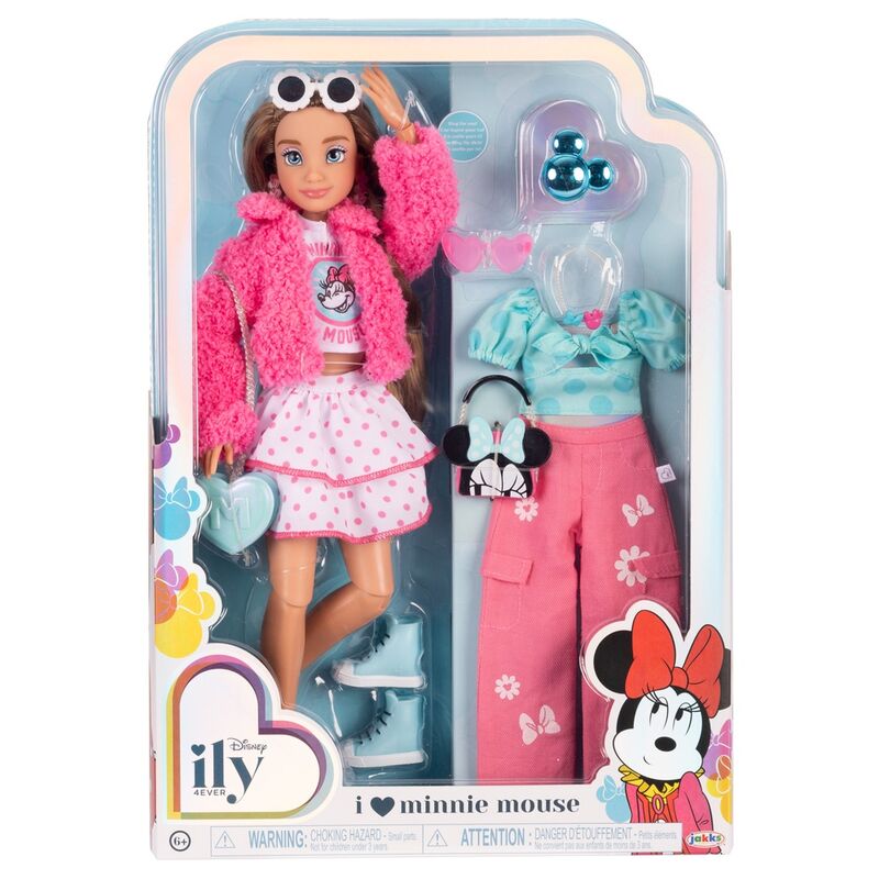 Imagen 1 de Muñeca Fashion Doll Minnie Disney Ily 4Ever 28Cm