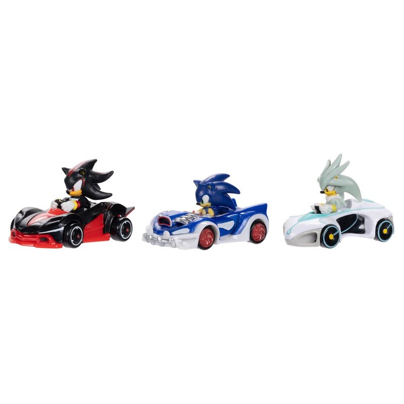 Imagen 2 de Blister 3 Vehiculos Sonic The Hedgehog