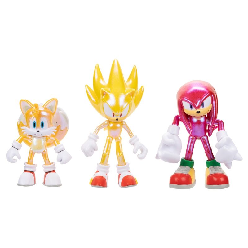 Imagen 2 de Blister 3 Figura Ultimate Team Up Sonic The Hedgehog 10Cm