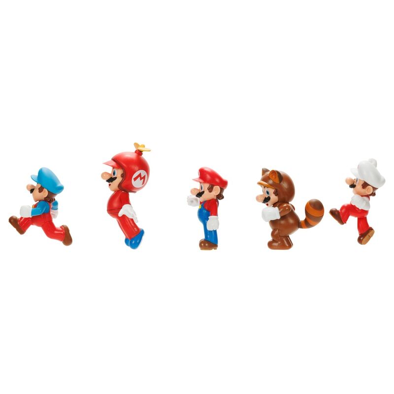 Imagen 3 de Blister 5 Figuras Super Mario Bros 6Cm