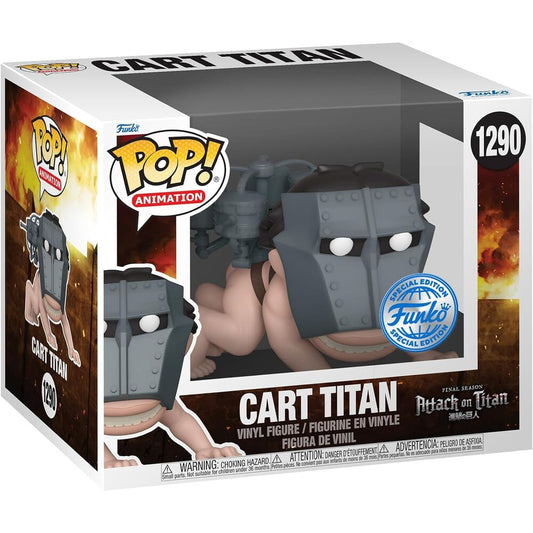 Imagen de Figura Pop Super Attack On Titan Cart Titan Exclusive parte de nuestra colección en Espadas y más, sitio oficial.