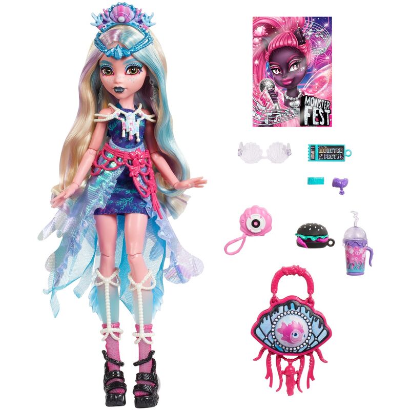 Imagen 2 de Muñeca Lagoona Blue Fiesta Monstruosa Monster High